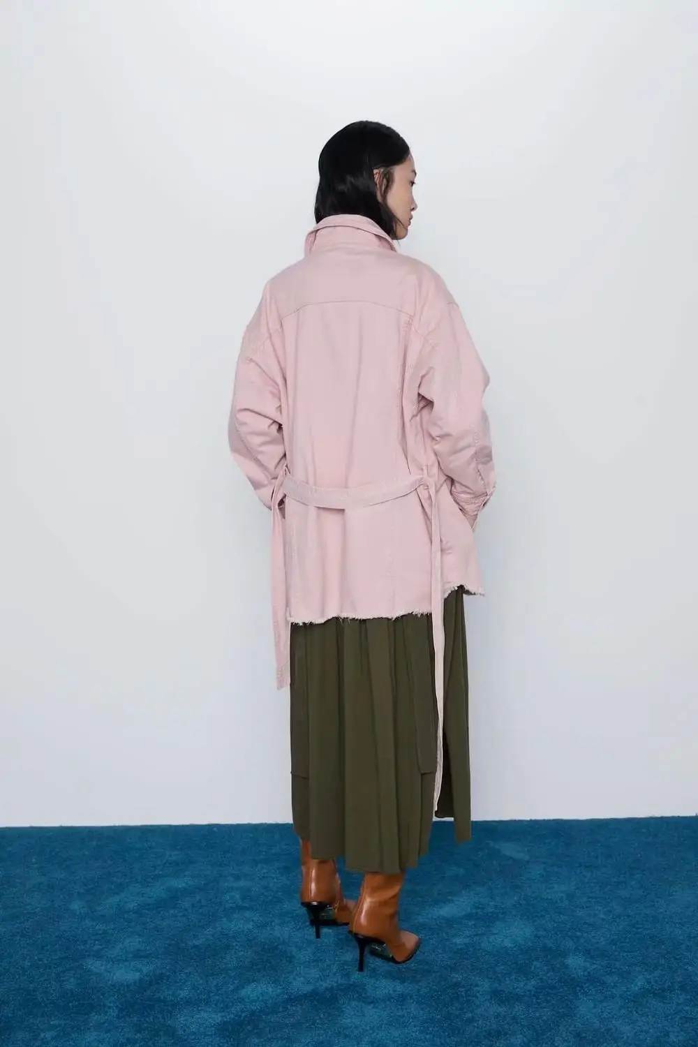 Obrix Cool Loose Spring Autumn Female Shirt Square