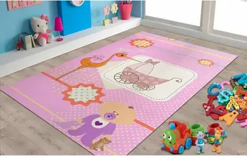 

Baby Room Patterned Carpet ,Non Slip Floor Carpet,Teen's Carpet,Turkish Rug