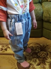 Pantalones vaqueros de Color sólido para bebé, Jeans para niña, ropa de estilo Casual para niño niña