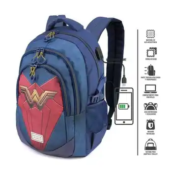 

Wonder Woman Backpack Running Emblem