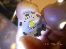 XM-L2 XLamp Cree de China, diodo de grano de alta potencia XML2 T6 SMD5050, 10W, blanco frío, 6500K, 80MIL, para piezas para linterna, Bombilla DIY, 1 Uds.