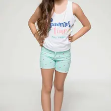 DeFacto/летние милые шорты на молнии для девочек; Детские повседневные удобные короткие брюки; Простые хлопковые брюки для девочек; Новинка; J1014A618HS