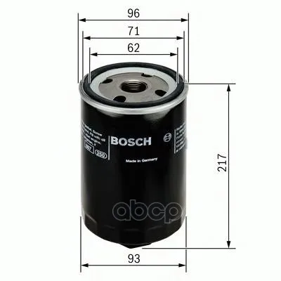 Фильтр Масляный Bosch арт. F026407052