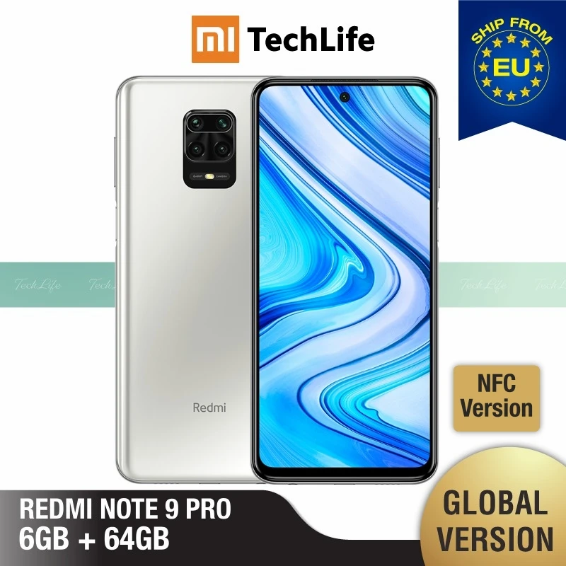 Global Version Xiaomi Redmi Note 9 Pro 6GB RAM 64GB ROM (Brand New / Sealed) redminote9pro, note9pro, Smartphone mobile Global Version Xiaomi Redmi Note 9 Pro 6GB RAM 64GB ROM (Brand New / Sealed) redminote9pro, note9pro, Smartphone mobile
