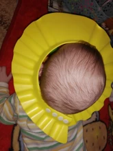 Gorro de baño seguro para bebés y niños, gorro de baño con protector para el pelo, gorra de champú elástica ajustable, 2017
