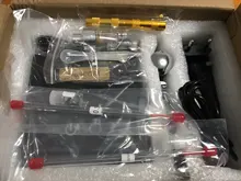 Nasedal-compresor de aerógrafo de doble acción, función de parada automática, conjunto PISTOLA DE PULVERIZACIÓN, interruptor táctil de potencia ajustable, 0,2mm/0,3mm/0,5mm