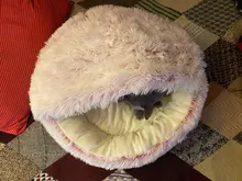 Cat-Bed Cats Nest Puppy-Sleeping-Bag Dogs Plush Soft Round Small Warm Winter New Long