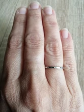 YUN RUO-anillo de acero de titanio 316 para mujer, sortija Simple Glint Gleam, color oro rosa, regalo de cumpleaños