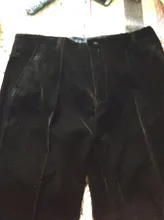 Pantalones de pana sueltos para hombre, joggers de mediana edad para hombre, pantalones casuales de pana para otoño e invierno, 2017