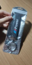 Key-Chain-Rings Power-Emblem Car-Styling Metal E39-Accessories Bmw M for X1x3/X4x5/X6x7/..