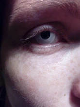 2 unids/par-lentillas de colores para disfraz de Halloween, lentes de contacto para ojos de Anime, colores para Cosplay, Rojo