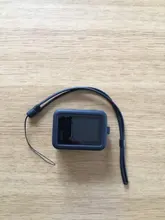 Funda de silicona para GoPro Hero 8, Protector de pantalla de vidrio templado, película protectora de lente, accesorios