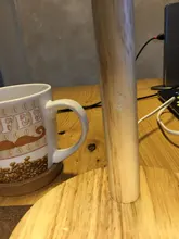 Desk-Lamp Eye-Protection Wooden Bedroom Reading LED Home-Decor Living-Room Creative Nordic