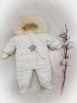 

Комбинезон, зима, размер 68 Комбинезоны для малышей 0-6 мес