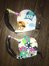 Correa retráctil de tracción automática para perros y gatos pequeños, correa de nailon para caminar, disponible en 11 colores, 3m y 5m