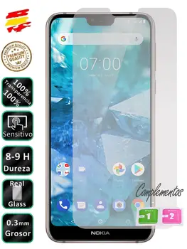 

Protector for Nokia 7.1 Tempered Glass Screen Glass 9H for Mobile