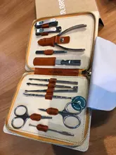 MR.GREEN-Juego de manicura 12 en 1, de acero inoxidable cortauñas, utilidad para cutículas, juego de herramientas para la manicura, cuidado de uñas