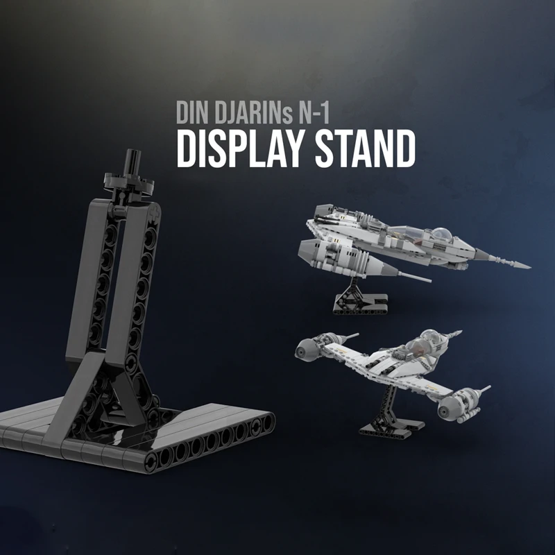 Moc Star Plans N1 Starfighter 75325 Espositore Modello Building Blocks Fai Da Te Che Mostra Assemblare Mattoni Giocattolo Per Bambini Regalo Di Natale