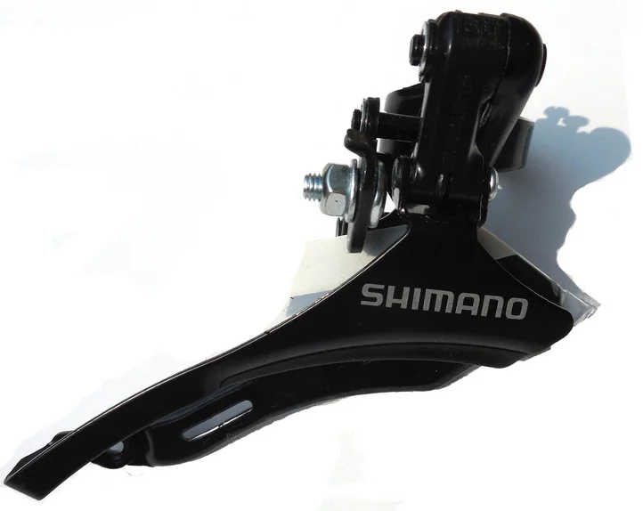 SHIMANO Mountain bike transmission FD-TZ30 mountain front speed dial 6-7-8 upward Pull type derailleur | Спорт и развлечения