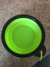 Bol plegable de silicona para perros, cuenco de viaje para perros, Bol de perro plegable portátil para Gato, alimentación de agua y comida, 1 ud.