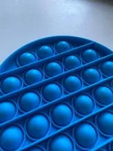 Juguete sensorial de burbujas para aliviar el estrés y aumentar el enfoque, juguete suave para apretar al chico