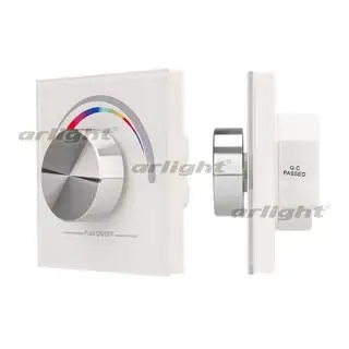 019573 Панель Rotary SR-2836-RGB White(3V,RGB,1зона) ARLIGHT