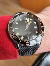 PAGANI DESIGN 007-Reloj de pulsera para hombre, mecánico, automático, de lujo, resistente al agua, japonés, NH35, novedad de 2021