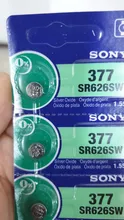 20 piezas 100% Original 1,55 V 377 377A SR626SW SR626 AG4 LR626 SR66 AG 4 botón pila de moneda para relojes de juguete remoto móvil de la batería,