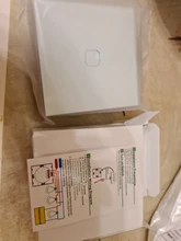 Glass-Switch-Panel Wall-Touch-Switch Minitiger 1-Gang Crystal 1-Way Eu/Uk-Standard 220-250V