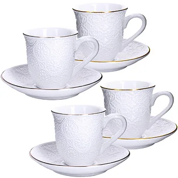 

Tea set 8PR 220 ml porcelain Loraine 25774