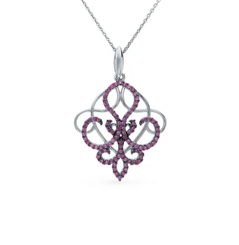 

Silver Pendant with cubic zirconia sunlight sample 925