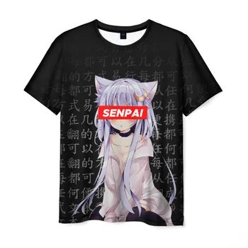 

Men's T-shirt 3D senpai anime