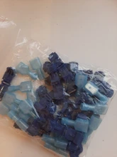40Pcs/20pair Quick Electrical Cable Connectors Snap Splice Lock Wire Terminals Crimp