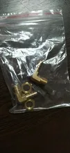 Pipe-Fitting Brass Female Thread Lock Hexagonal M10 M12 3/8-Nuts Shank-Cap BSP 1-1/4-