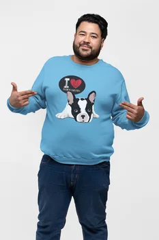 

Angemiel Wear Bulldog Blue Men 'S Sweatshirt
