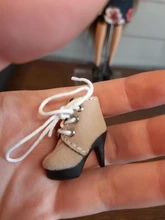 Tilda 2,5 cm Mini zapatos de muñeca para muñecas Blythe Toy, encantadores zapatos lindos de tacón alto para Azone Obitsu Licca BJD accesorios para muñecas