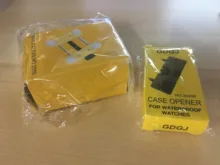 2 uds herramientas de reparación de relojes, Set de abridor de caja de reloj, Kit de dispositivos de apertura de cubierta trasera de reloj, herramientas de cambio de batería