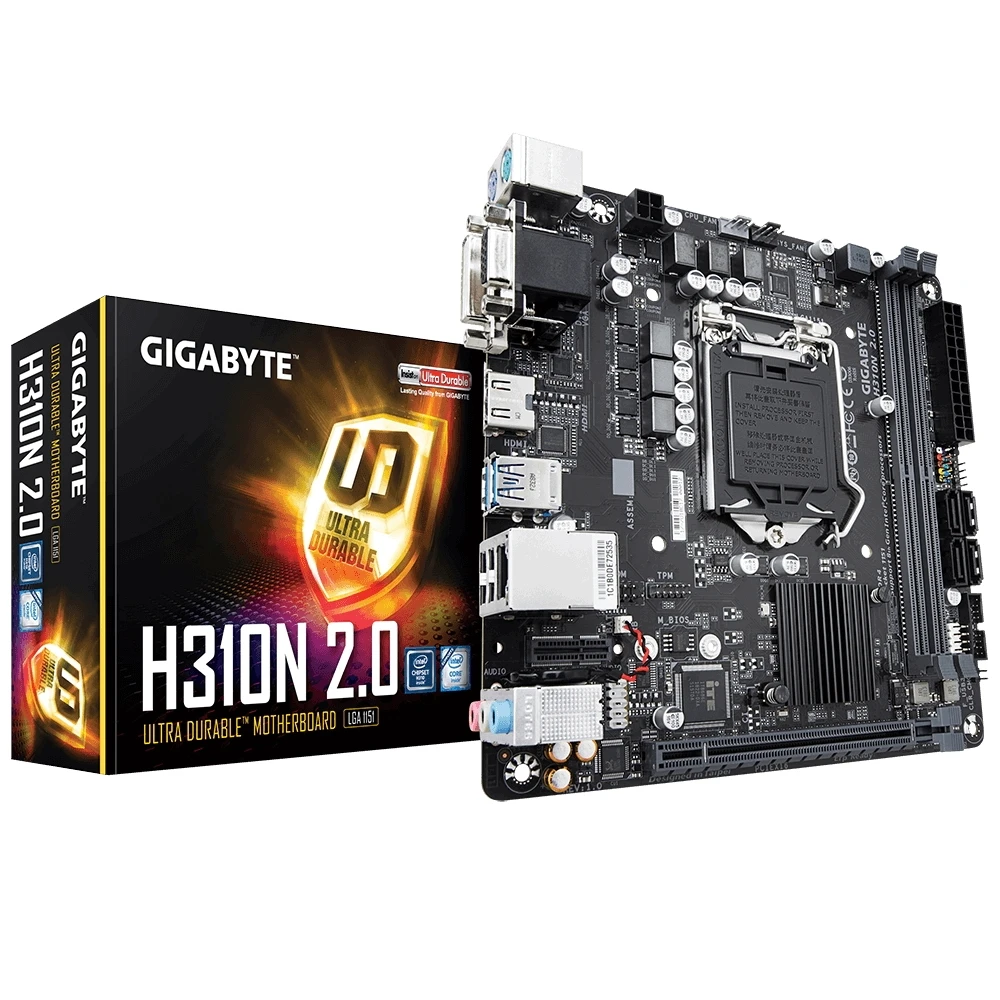 Материнская плата Gigabyte H310N 2.0 | Компьютеры и офис