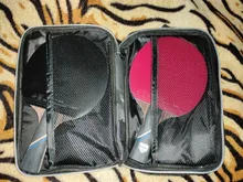 KOKUTAKU-raqueta de ping pong ITTF profesional, 4/5/6 estrellas, raqueta de tenis de mesa de carbono, conjunto de remo de murciélago, granos en Goma con bolsa