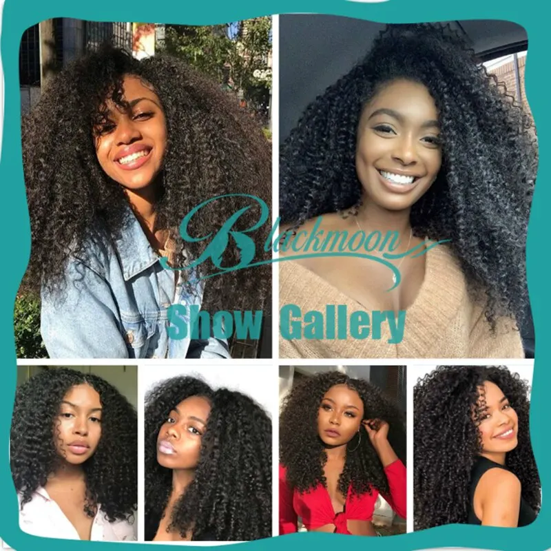 kinky curly bundles with frontal