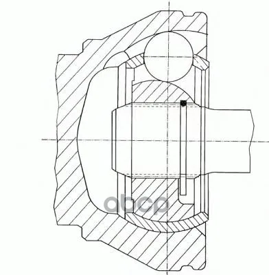 Шрус Наружн К-Кт Chevrolet: Lacetti 1.4-1.8/2.0d 05- Daewoo: Nubira 1.4-1.8/2.0 05- GKN(Loebro) арт. 305238