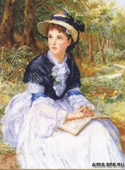 

4-09 set for embroidery Alice 'Happy dream' 28*37 cm