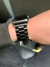 UEBN-Correa de Metal clásica de acero inoxidable para Apple watch, Series 6, 40mm, 44mm, banda para iWatch 5, 4, 3, 2, pulsera de 42mm y 38mm