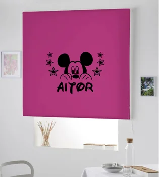

Blind Iroa customizable Child/Mickey Aitor! ROLLER BLINDS TRANSLUCENT! (FUCHSIA 100X175)