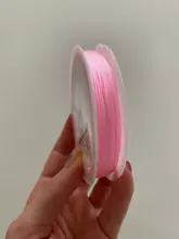 OlingArt/0,3/0,5/0,7/1,0 MM variado multicolor opciones de hilo de Nylon línea/cable/gargantilla con cuerda pulsera de pendientes de collar de fabricación de joyas