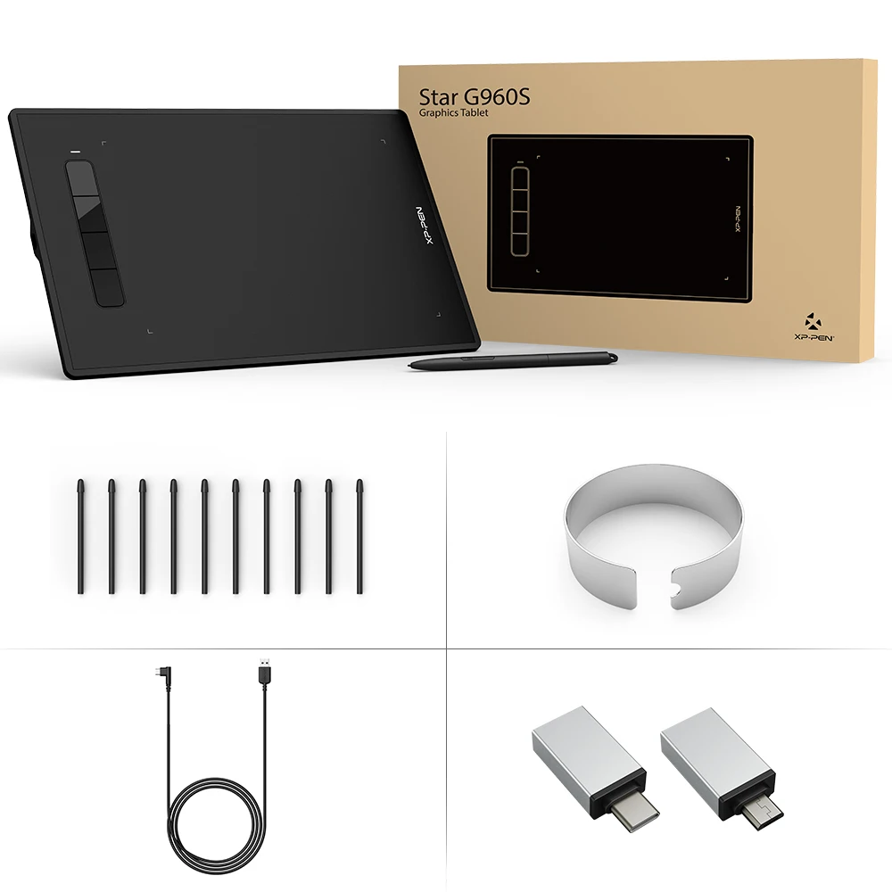 【新品未使用品】Star G960S Plus Star G960S & G960S Plus budget drawing tablet | XPPen
