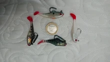 Jig Wobbler Hook Lead-Head Artificial-Bait-Supplies Fishing-Tackle Soft Lures Sea-Bass-Carp