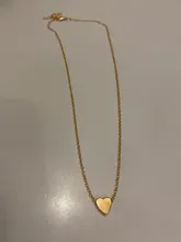Collar con colgante de corazón pequeño para mujer, cadena y corazón corto, regalo, étnicos bohemios, collar de Gargantilla al por mayor