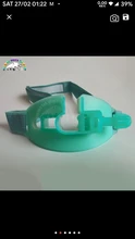 Soporte para tubo endotraqueal desechable, fijador de tubo endotraqueal de plástico