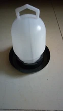 Hervidor de agua de plástico para aves de corral, bebedero de agua para aves de corral, codorniz